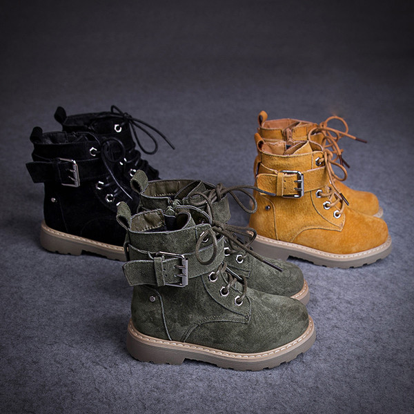 Стилни детски боти за момичета и момчета в три цвята