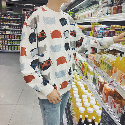 Casual μπλούζα ανδρών με εικόνες σε δύο χρώματα