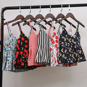 Много красиви дамски шарени потничета идеални за горещите летни дни