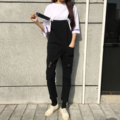 Μεγάλη κυρίες φόρμες μοντέρνο στυλ σε μαύρο και άσπρο