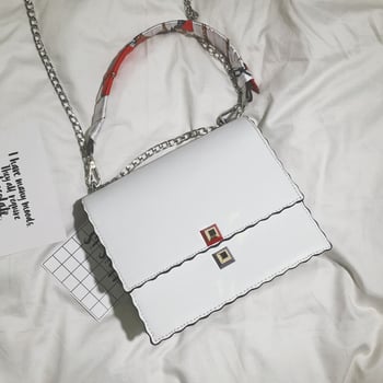Ежедневна дамска чанта с ръчна и дълга дръжка през рамо в два различни цвята