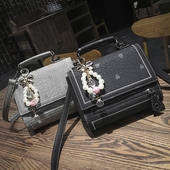 Κυρίες τσάντα ώμου σε δύο χρώματα