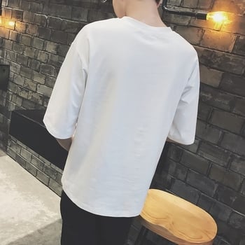Широка мъжка тениска в няколко цвята с джоб на гърдите