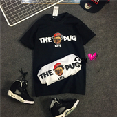 shirt Μεγάλη καθημερινή άνδρες με κοντά μανίκια