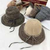 Плетена дамска шапка в най-различни цветове подходяща и за плаж