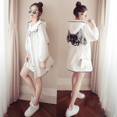 Spring ημέρα κυρίες μπουφάν με κουκούλα