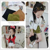 Ежедневен къс панталон за момиченце в четири различни цвята