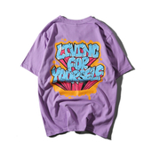 Μεγάλη καθημερινά unisex T-shirt με κοντά μανίκια σε πολλά διαφορετικά χρώματα