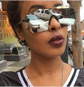 Μοντέρνα γυαλιά ηλίου μη τυποποιημένες σχήμα