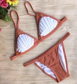 Μοναδική Maillot δύο μέρη