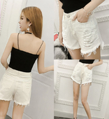 Хит дънкови къси разпокъсани шорти