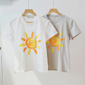 πουκάμισα Πολύ ενδιαφέρον των ανδρών με τον ήλιο απλικέ