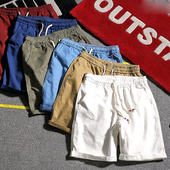 περιστασιακά σορτς των ανδρών με ελαστική μέση και γραβάτες - 5 διαφορετικά χρώματα