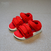 Спортни и удобни детски сандали унисекс, в черен, червен и син цвят