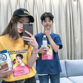 Unisex κομψό καθημερινό T-shirt με στάμπα