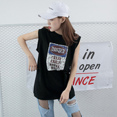 Οι γυναίκες κομψό γιλέκο - μακρύ μαύρο