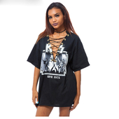 Σύγχρονη κυρίες Ζακέτα με κομμένα λαιμόκοψη και τους δεσμούς σε μαύρο χρώμα