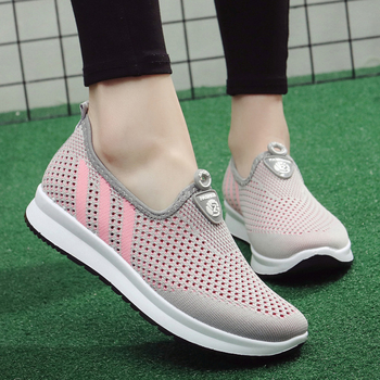 Άνετα καθημερινά αναπνευστικά αθλητικά  γυναικεία παπούτσια - 2 χρώματα