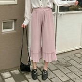 παντελόνια σιφόν καλοκαίρι Μοντέρνα πλισέ κυρίες