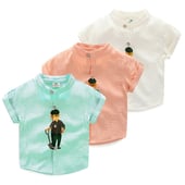 Παιδικό πουκάμισο με κοντό μανίκι 