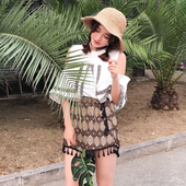 Κομψό κυρίες σετ 2 μέρη σε μαύρο και άσπρο