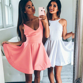 καθημερινό φόρεμα πολύ φρέσκο ​​και μοντέρνο γυναικών - 2 χρώματα