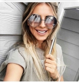 Πολύ ενδιαφέρον κυρίες γυαλιά ηλίου γύρω από το γυαλί - 13 μοντέλα