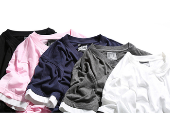 Удобни мъжки памучни тениски с къс ръкав - различни разцветки