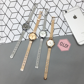 Γυναικείο μεταλλικό ρολόι σε χρυσό και ασημί χρώμα