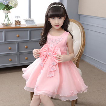 Φορέματα παιδικά για κορίτσια με dantelka και διάφορα χρώματα ροζ και μωβ