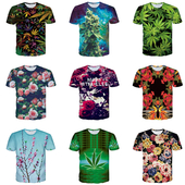 Ανδρών το καλοκαίρι T-shirt με μοναδικά 3D εκτυπώσεις για όλα τα γούστα καταπληκτικό design