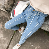 Γυναικεία τζιν  Boyfriend με ψηλή  μέση 