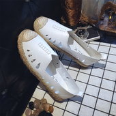 loafers Cleaner μοντέλο γυναικών σε μαύρο και άσπρο