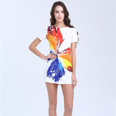 φορέματα Ενδιαφέρουσες κυρίες σχέδια ριγέ - 6 μοντέλα