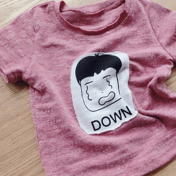 Детска тениска за момчета с изображение, подходяща за ежедневие