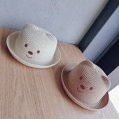 Сладка детска шапка за момичета и момчета в два цвята