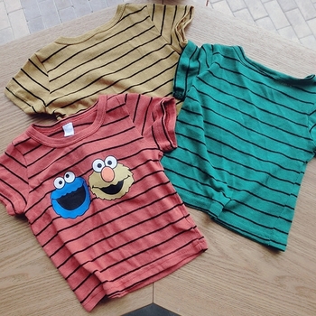 Ежедневна детска блуза за момчета с анимационно изображение, в зелен, червен и жълт цвят