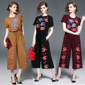 Μεγάλη περιστασιακή κοστούμια κεντημένα κυρίες - 3 μοντέλα