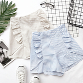 Μια ενδιαφέρουσα σορτς σχέδιο για τις ρίγες κυρίες