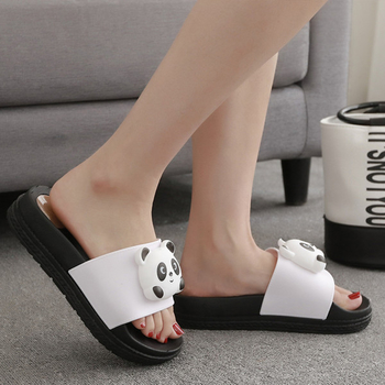 Модерни гумени чехли за дамите с 3D декорация