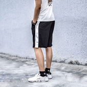 Ежедневни шорти за мъжете в черен цвят