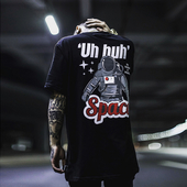 Готина тениска за мъже с изображение и надпис в три цвята