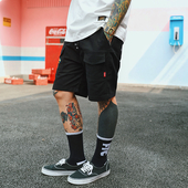 Мъжки шорти в четири цвята с джобове