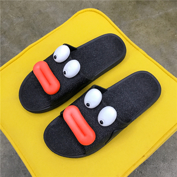 Гумени чехли с интересна 3D декорация за мъже и жени