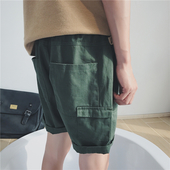 Ежедневни и стилни шорти за мъже в три цвята дълбоки джобове