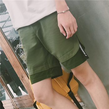 Стилни и спортни мъжки къси панталони в четири цвята с връзки