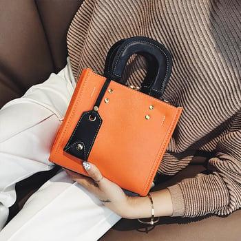 Стилна дамска чанта, подходяща за ежедневие в три цвята