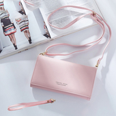 Сладък дамски портфейл с два вида дръжки и в няколко цвята