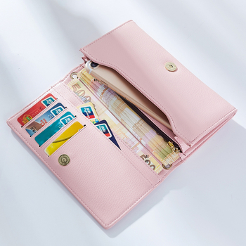 Сладък дамски портфейл с два вида дръжки и в няколко цвята