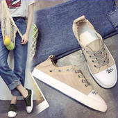 Γυναικεία πάνινα παπούτσια σε τρία χρώματα με πέτρες κατάλληλες για την καθημερινή ζωή